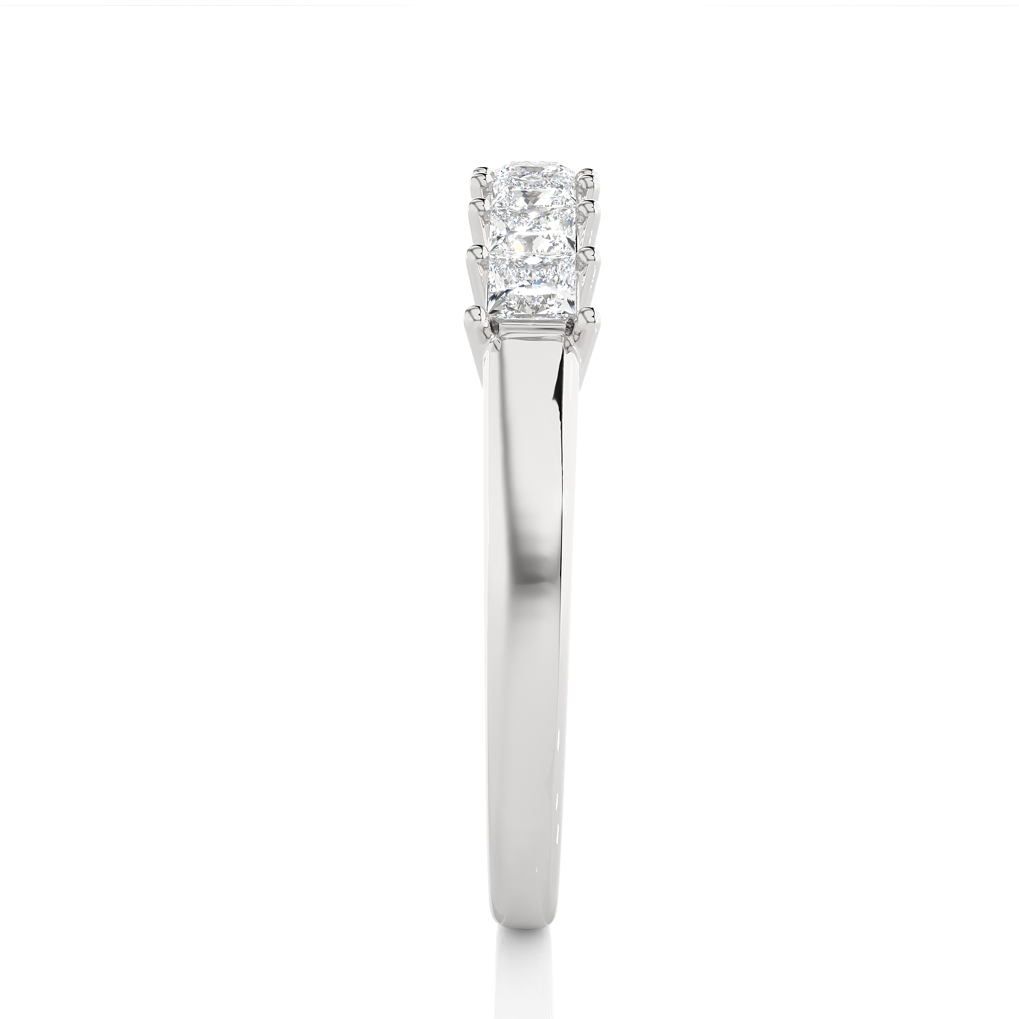 0.50 Carat IJ Color VS1 Clarity Diamond Studded Natural Diamond Ring.